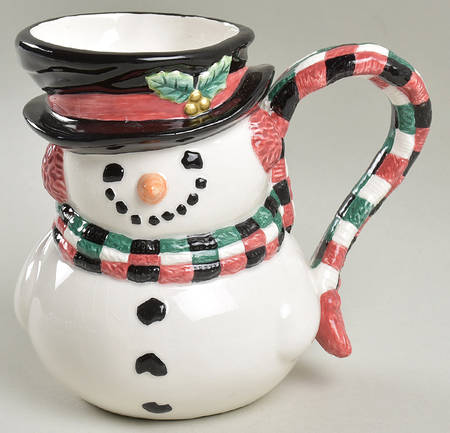 Top Hat Snowman Mug