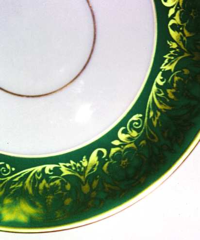 Monarch Green Saucer