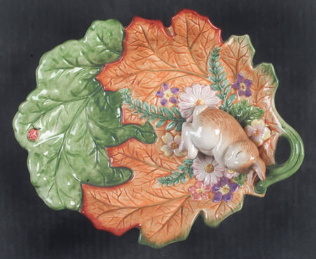 Woodland Spring Leaf Shaped Dish