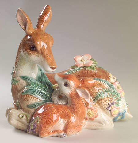 Woodland Spring Large Animal Box with Lid