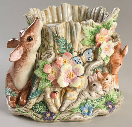 Woodland Spring Figural Cookie Jar No Lid