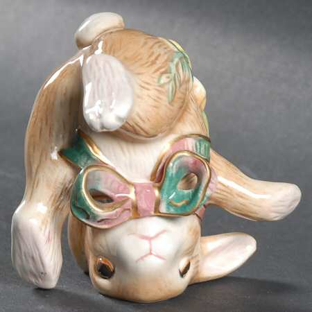 Woodland Spring Small Rabbit Figurine by Fitz & Floyd