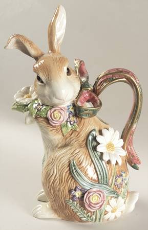 Woodland Spring Figural #2 Pitcher by Fitz & Floyd