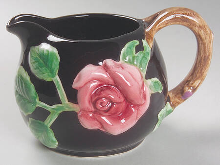 Midnight Rose (Pink Rose) Creamer