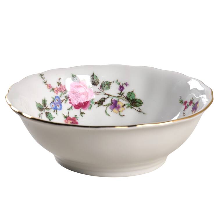 3607 (1-16" Gold Trim) Fruit/Dessert (Sauce) Bowl