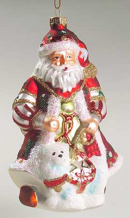 Christmas Tidings Glassware Ornament