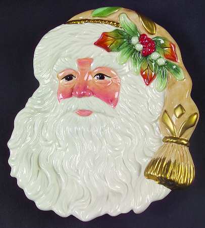 Winter Wonderland Figural Canape Plate