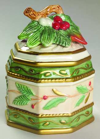 Winter Wonderland Octagonal Box & Lid
