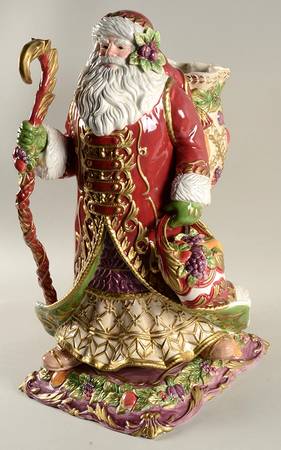 Renaissance Santa Claus Figurine