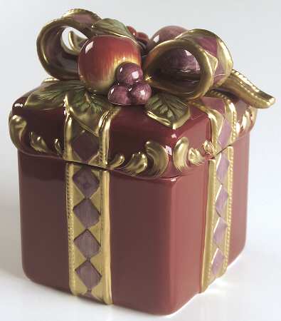 Renaissance Square Box with Lid
