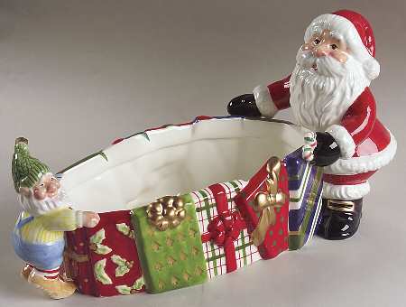 Happy Holidays Figural Server