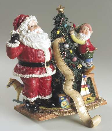 Happy Holidays Figural Stocking Holder