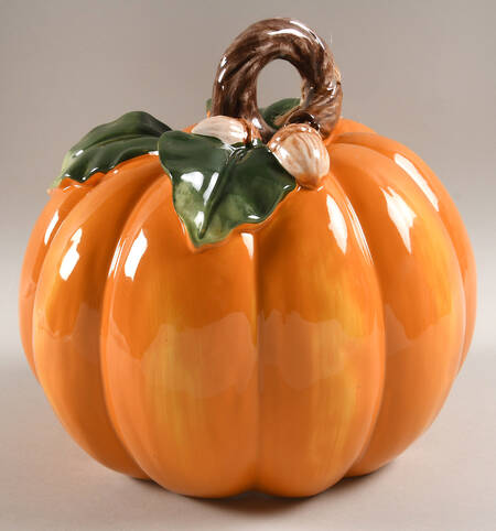 Halloween Harvest Pumpkin Figurine