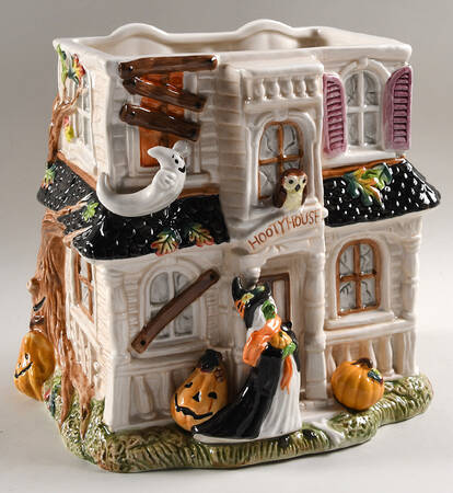 Halloween Harvest Cookie Jar No Lid