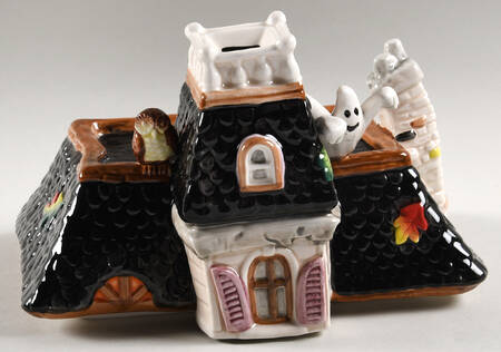 Halloween Harvest Lid for Cookie Jar