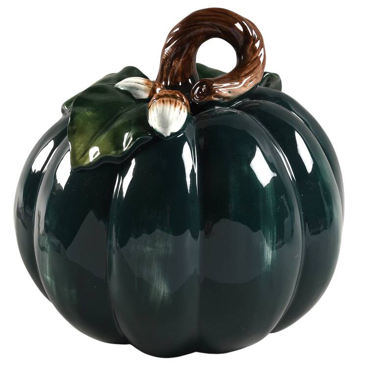 Halloween Harvest Pumpkin Figurine by Fitz & Floyd
