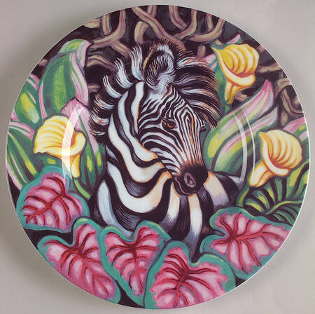 Exotic Jungle Salad Plate