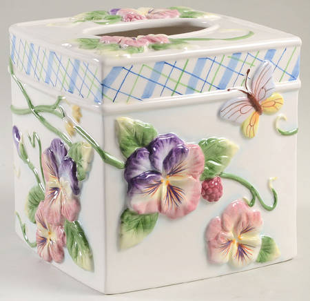 Halcyon Square Tissue Box Cover