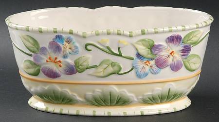 Halcyon 8" Oval Vegetable Bowl by Fitz & Floyd