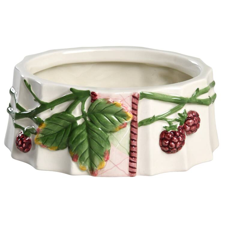 Blackberry Rabbit Oval Box No Lid