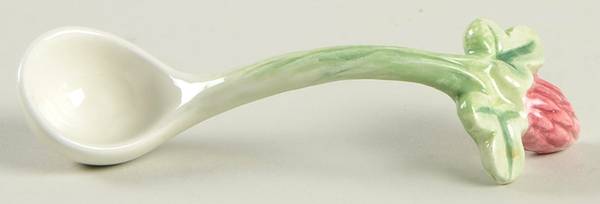 Botanical Bunny All Ceramic Sugar Spoon