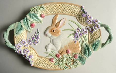 Botanical Bunny by Fitz &amp; Floyd