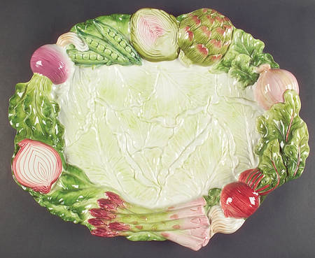 French Market 18" Oval Serving Platter