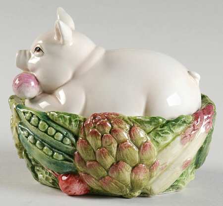 French Market Oval Box & Lid