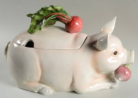 French Market Tureen &  Lid