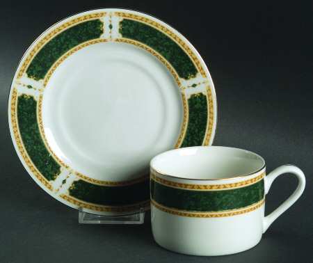 Flat Cup & Saucer Set