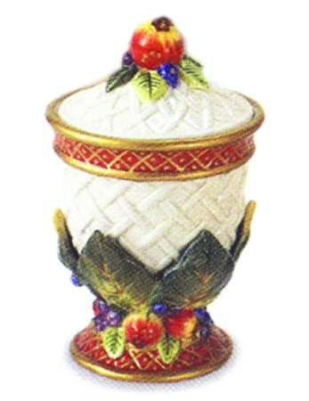 Holiday Swan Sugar Bowl & Lid
