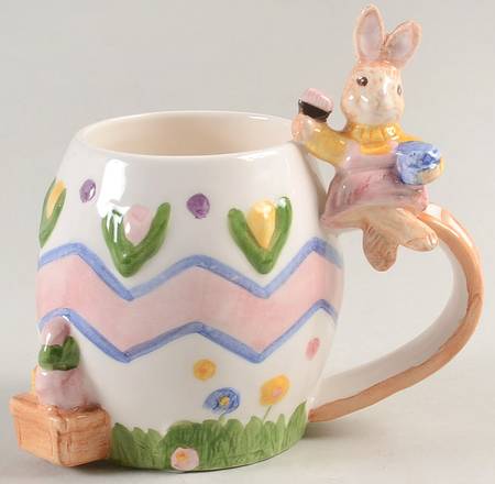Egg Spress Painting Mug