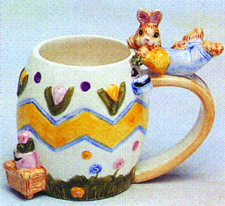 Egg Spress Painting Mug