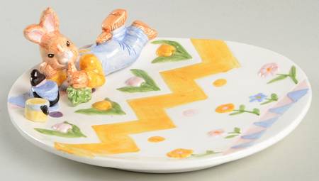 Egg Spress Painting by Fitz &amp; Floyd