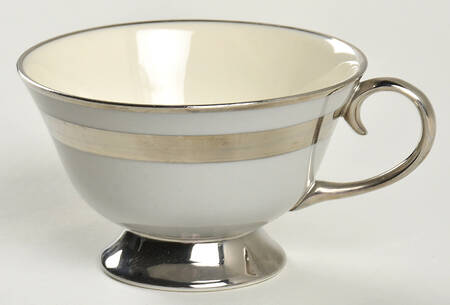 Theme (Platinum on Gray) Footed Cup