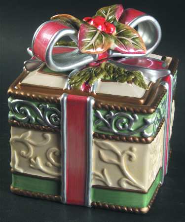 Enchanted Holiday Square Box with Lid