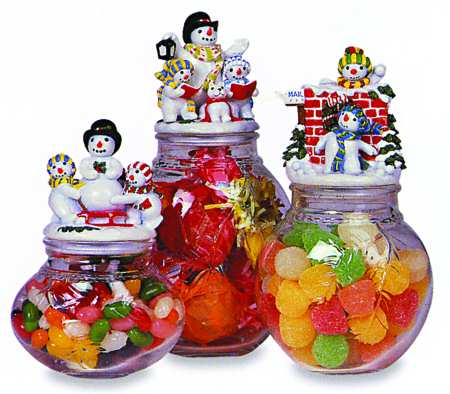 The Flurries Small Glassware Storage Jar & Lid