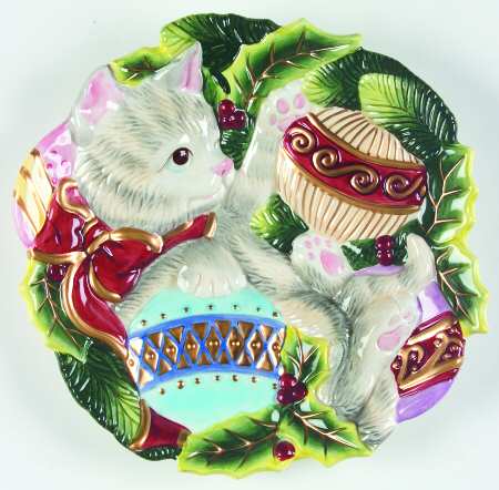Kristmas Kitty by Fitz &amp; Floyd