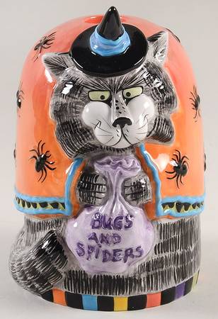 Kitty Witches Figural Candlestick