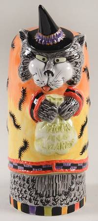 Kitty Witches Figural Candlestick