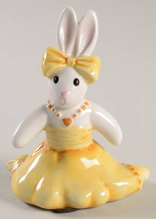Be Bop Bunnies Small Rabbit Figurine