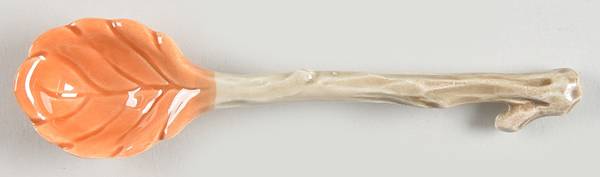 Owls All Ceramic Sugar Spoon