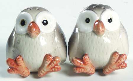 Owls Salt & Pepper Set