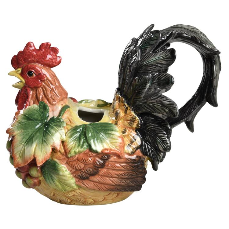 Country Gourmet Figural Teapot No Lid