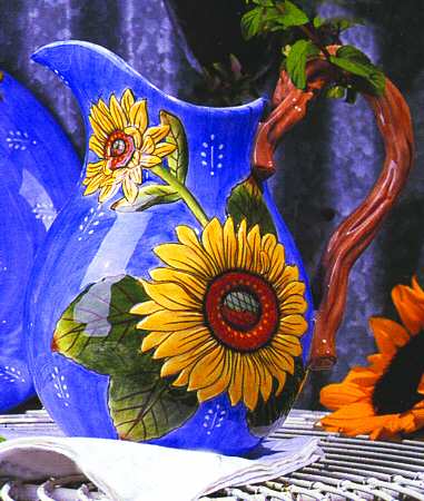 Provence (Yellow Sunflowers) Pitcher