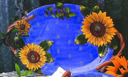 Provence (Yellow Sunflowers) 18" Oval Serving Platter