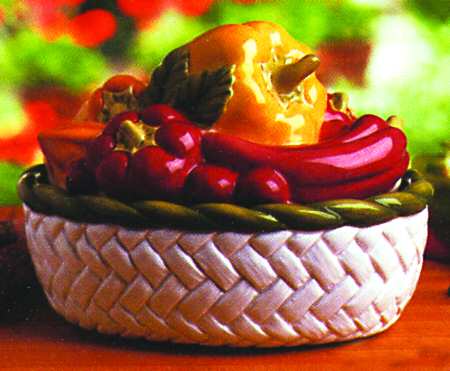 Pepper Gourmet Round Box & Lid