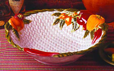 Pepper Gourmet 14" Large Salad Serving Bowl