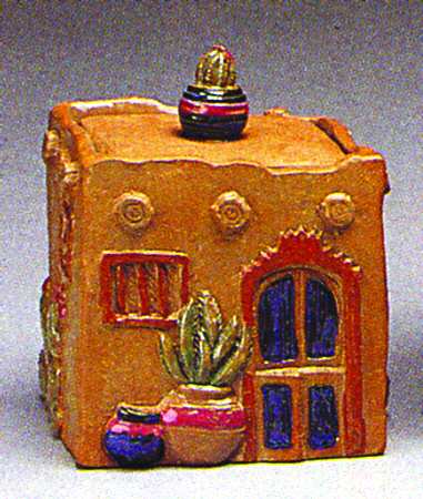 Santa Fe Small Storage Jar & Lid