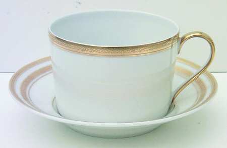 Empress Elisabeth (Made in France) Flat Cup & Saucer Set